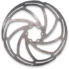 Aztec 6-bolt 140mm Disc Rotor - Stainless Steel Gravel