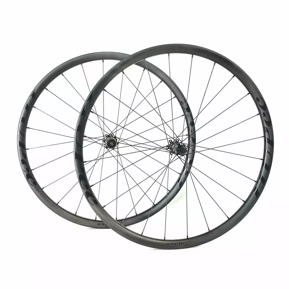 HUPcc HUP 650BG Carbon 650b Gravel Wheelset