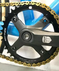 HUPcc HUP Track Chainrings: 38T/40T/42T 104bcd: Kids Velodrome Race Bikes