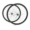 HUPcc CX HUP CD35 'Black Label' 700c Disc Aero Wheelset (35mm Deep BC Legal Tubeless)