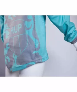 HUPcc HUP Enduro Children's Long-Sleeve MTB Jersey (Black, Red Or Blue)