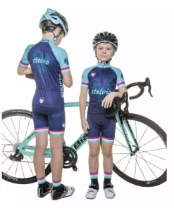 HUPcc Road HUP Italian Kids Cycling Bib Shorts