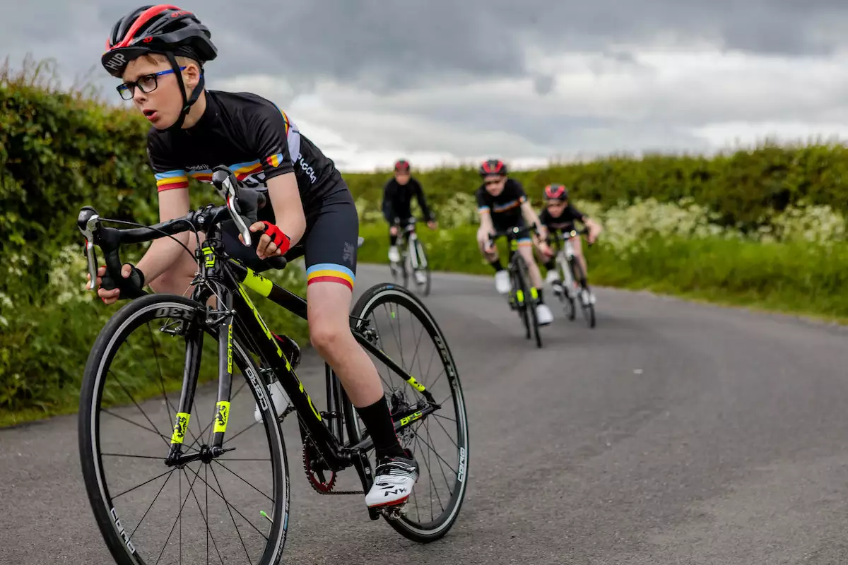 HUPcc HUP Belgian Kids Cycling Bib Shorts Road