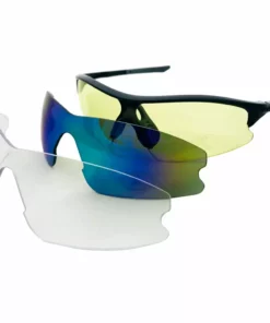 HUPcc HUP Youth And Small Adult Cycling Sunglasses (3 Lenses)