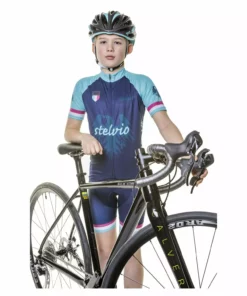 HUPcc Triathlon HUP Stelvio Kids Short Sleeved Cycling Jersey