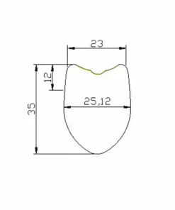 HUPcc HUP TD35 700c Disc Aero Tubular Wheelset (35mm Deep BC Legal Tubs) CX