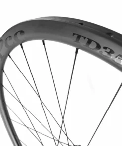 HUPcc CX HUP TD35 'Black Label' 700c Disc Aero Wheelset (35mm Deep BC Legal Tubs)