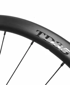 HUPcc CX HUP TD35'Black Label' 700c Disc Aero Wheelset (35mm Deep BC Legal Tubs)