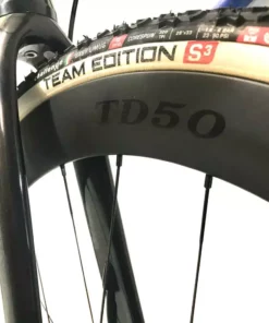 HUPcc HUP TD50'Black Label' 700c Disc Aero Tubular Wheelset (50mm Deep CX Legal Tubs)