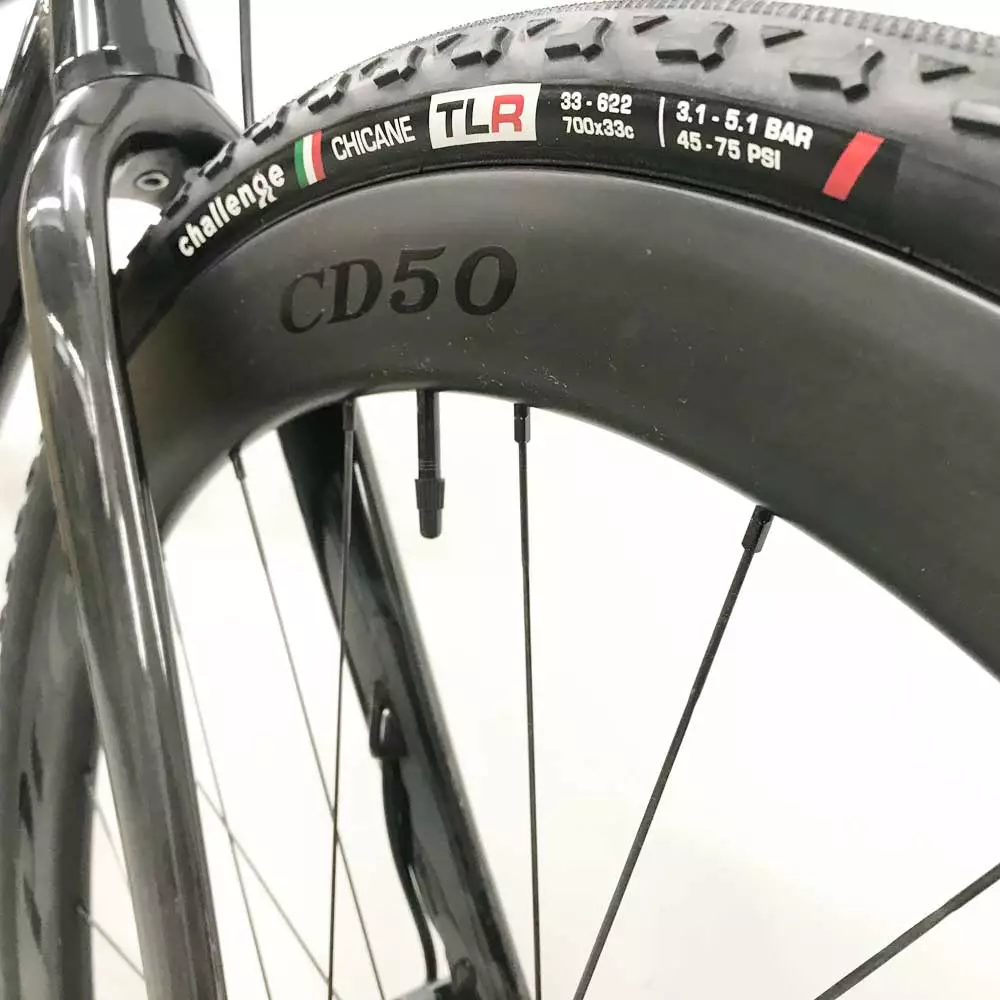 HUPcc HUP CD50 'Black Label' 700c Disc Aero Wheelset (50mm Deep CX Legal Tubeless)