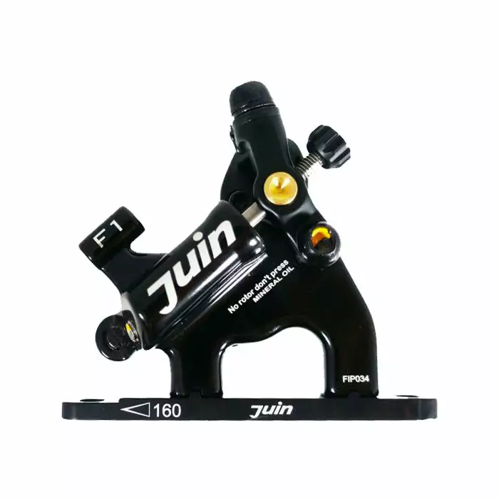Juin Tech F1/M1 Hydraulic Cable Pull Disc Brake Set - Flat/Post Mount