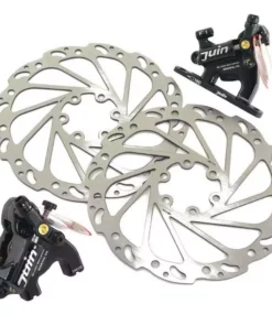 Juin Tech F1/M1 Hydraulic Cable Pull Disc Brake Set - Flat/Post Mount