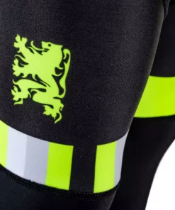 HUPcc TEAM HUP Kids Winter Cycling Thermal Bib Tights